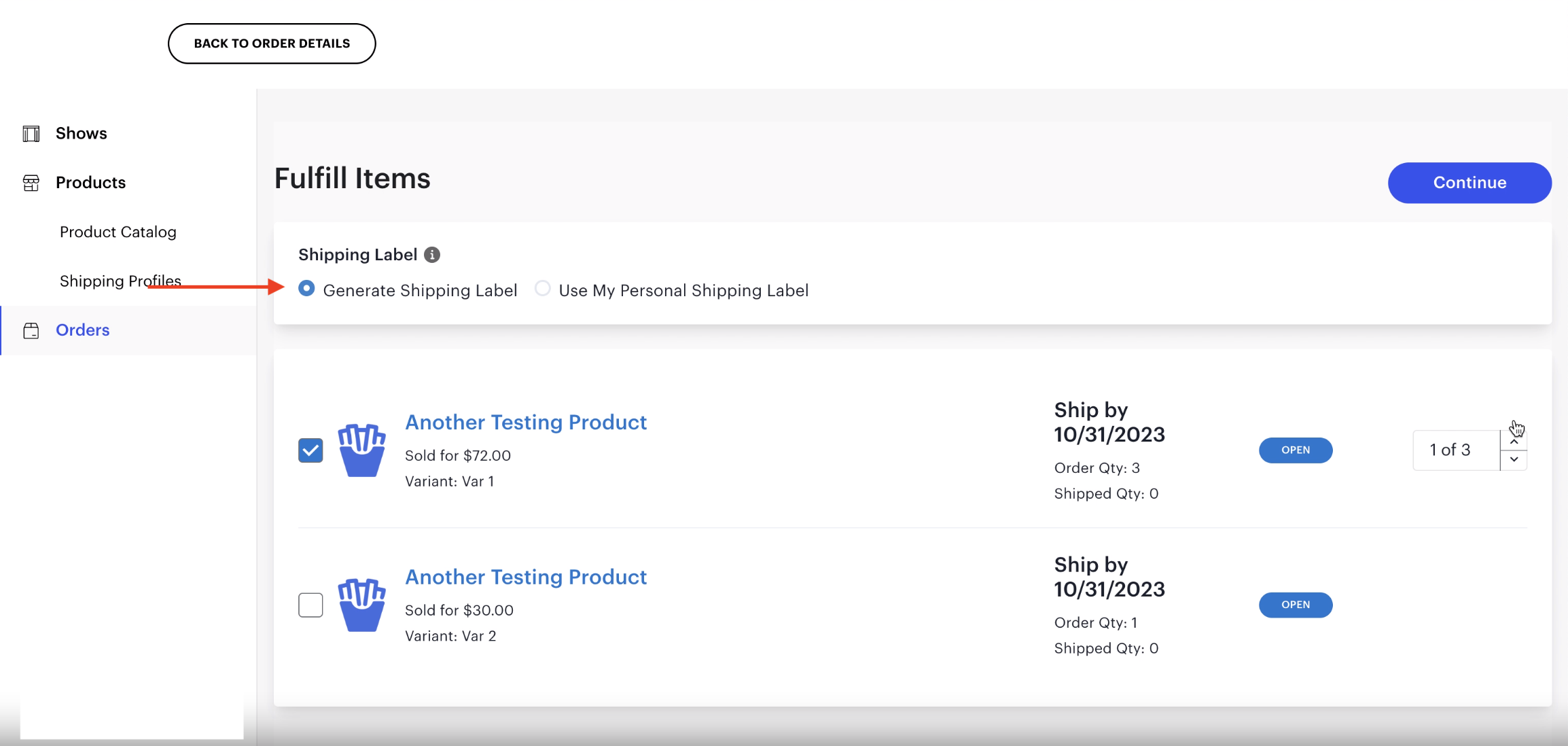 Generating Your Own Shipping Labels Through Shippo CREATOR STUDIO